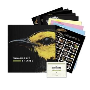 Endangered Species Limited Edition Collector's Stamp Set (Sealed)